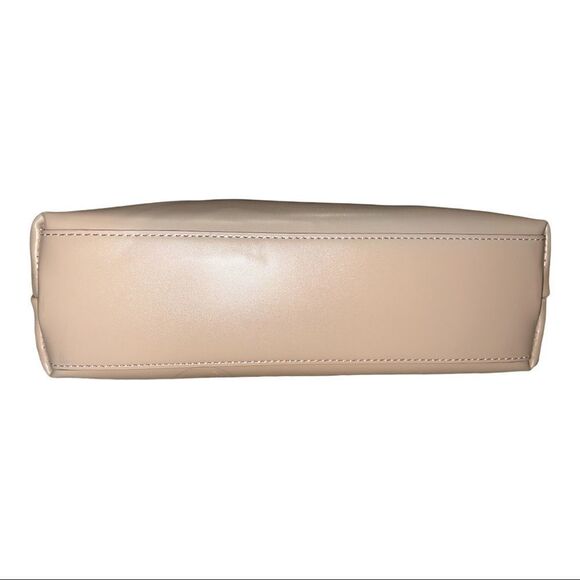 House of Want Taupe Snack Top Handle Satchel Vegan Leather NWD - Picture 5 of 11